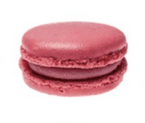 RASPBERRY MACARON - BOX OF 6