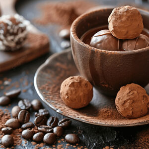 VARIETY OF TRUFFLE - BOX OF 16, 8 FLAVOURS